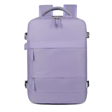 Multi-layer storage backpack dry and wet separation with shoe warehouse outdoor travel backpack USB interface business computer bag