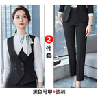 Black Vest Pants / S