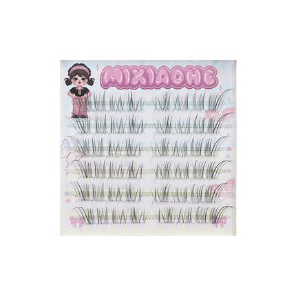 Honey Small Box Transparent Feeling Oblique Flying Eyelash Fox Series Natural Simulation Cool and Cold Innocent Pure Desire Mother's Lightweight False Eyelash