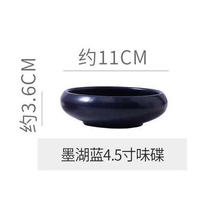 Retro Japanese Style Ceramic Bowl Creative Personality Household Rice Bowl Restaurant Special Snack Bowl Dessert Salad Bowl