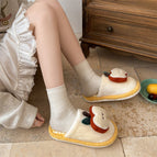 Yellow-(including cartoon apple accessories) / 36-37