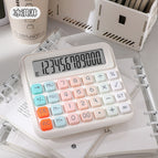 Large goddess style calculator silent model (white) 2515