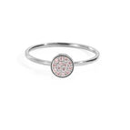 10month light Rose Red-steel color / Circumference 49MM -US5