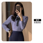 6801 gray shirt / S