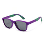 Purple green frame c8