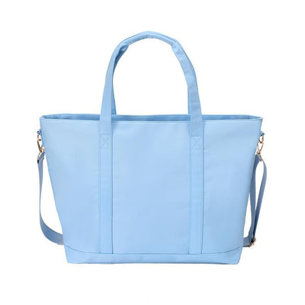 High quality women's tote bag nylon large capacity shoulder bag waterproof fabric macaron color women's bag