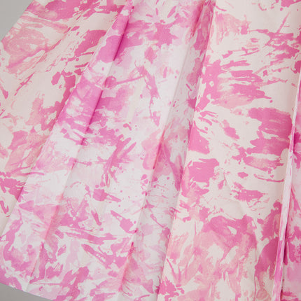 Organ Pleated Skirt Skirt Women's Long Export 2024 New A-Line Floral Skirt Nanyou Classy Women's Clothing Wholesale