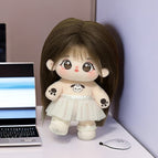 20cm (no skeleton) / Small dizzy fried hair (no clothes)