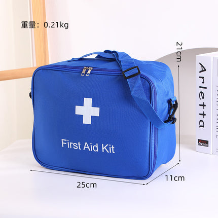 Household Medicine Box, Travel Portable Medicine Box, Carry-On Medicine Storage, Large-Capacity Cross-Body Rescue Medicine Cosmetics Bag