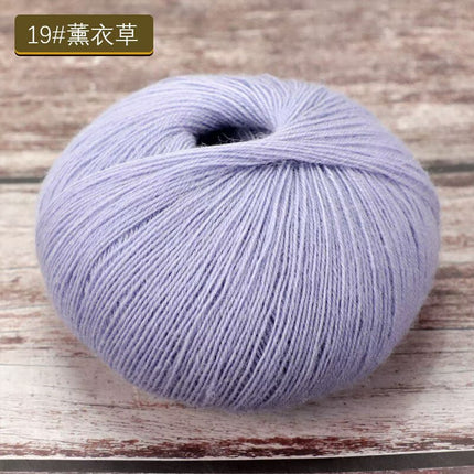 Manufacturer Wholesale 238 Wool Thread Hand-Knitted Shawl Hat Baby Wool Fluffy Wool Thread Ball 50g