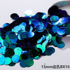 15mm side hole [small package 10g, about 100 pieces] / Bx16 symphony ink blue