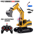 6-channel remote control excavator [alloy bucket]