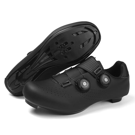 2108 New Road Car Lock Shoes suit Hard Bottom Bicycle Shoes Men's Outdoor Mountain Lockless Riding Shoes Women's Breathable
