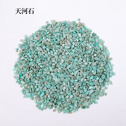 Direct Sales from the Source Factory: Natural Pink, White, Purple, Yellow Crystal Gravel, Green Aventurine, Colorful Fluorite, Energy Demagnetizing Stone, Bonsai Wholesale