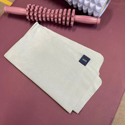 Sweat-Absorbent, Non-Slip, All-Cotton Yoga Mat Towel, Foldable Dirt-Proof Blanket