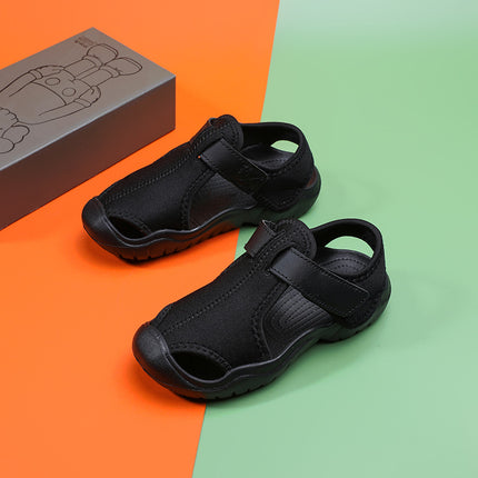 Cross-border Hot New Summer Children's Sandals Light Elastic Casual Student Shoes Soft Sole Baby Shoes Beach Shoes