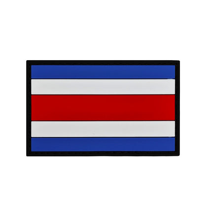 3D PVC Rubber Patch Velcro Badge Silicone National Flag Soft Glue Garment Accessories World Flags