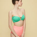 Green Top + pink underpants / M