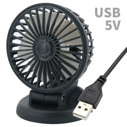 Car Fan 24V Large Truck 12V Car Van Powerful Refrigeration Double-Head USB Universal Car Electric Fan