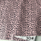 30# pink small leopard print