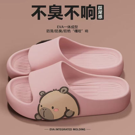 Eva Slippers for Women, Non-Slip, Anti-Odor, Summer Home Slippers, Men's Home Indoor Bathroom Bathing Slippers