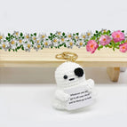 Ghost key chain [gold buckle]]