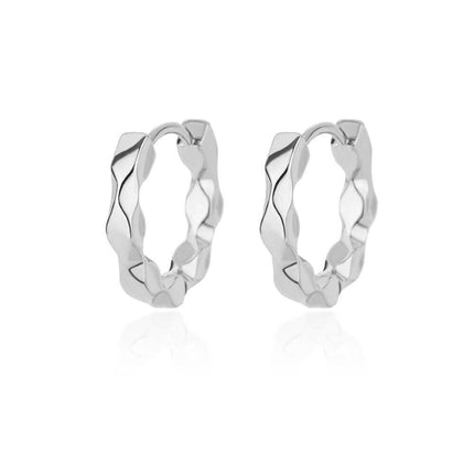 European and American Niche Earrings Design Light Luxury High-End Earrings for Women Summer Simple and Versatile Copper Gold-Plated Earrings Wholesale