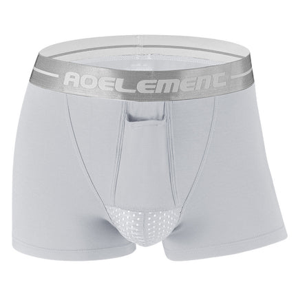 Spermatic cord bullet separation scrotum support men's underwear men's venous bottom shorts bag curved boxer head