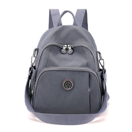 Lightweight waterproof nylon cloth bag large capacity student schoolbag fashion women's backpack trendy shopping travel bag