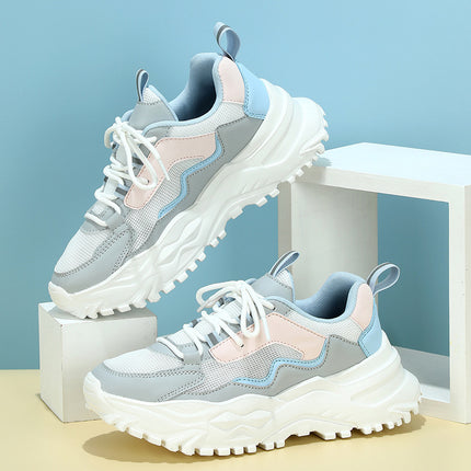Korean-style Trendy Lovers Thick-soled Torre Shoes Breathable Comfortable Casual Sports Single-layer Shoes Fashionable All-match Outdoor Trendy Shoes
