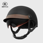 209 [obsidian black] built-in sun protection short glasses