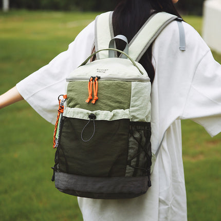 Outdoor Hiking Large-Capacity Backpack, Lightweight Travel Backpack, Commuting Storage School Bag, Leisure Cycling Backpack
