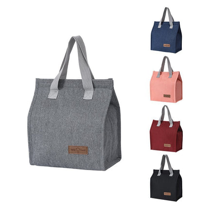 Hot Selling Amazon Bento Insulated Bag Portable Oxford Cloth Bento Bag Student Lunch Bag Portable Picnic Ice Bag