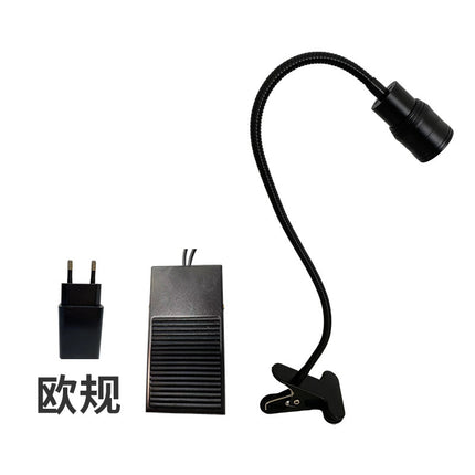 Uv Eyelash Glue Quick-Drying Lamp with Timer, Foot-Operated Beauty Eyelash Studio Curing Lamp, Led Ultraviolet Lamp, Uv Curing Lamp