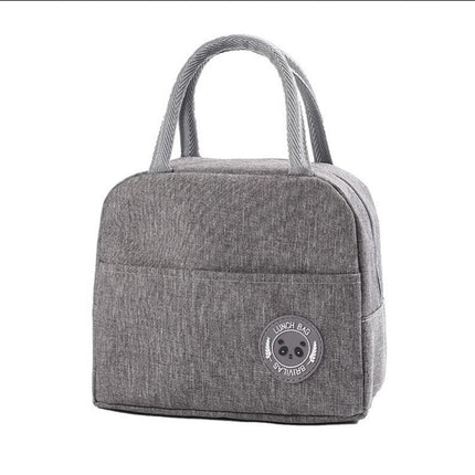 Wholesale Insulated Lunch Box Bag Insulated Thickened Oxford Cloth Office Workers with Lunch Bag Large Capacity Insulated Bag for Students