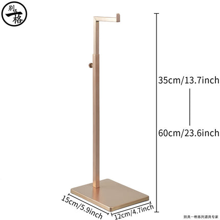 Cross-Border Exclusive Supply of Stainless Steel Bag Racks, Bag Display Racks, Bag Supports, Bag Racks for Stores, Adjustable Handbag Stands