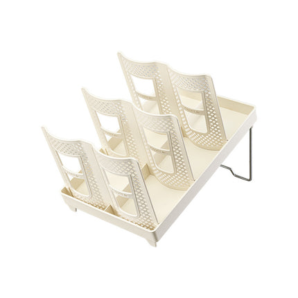 Removable multi-functional disposable paper cup holder single group double group size coffee cup storage rack