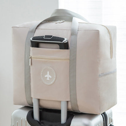 Thickened Round-Label Luggage Bag That Can Be Used as a Trolley Case, Foldable Travel Bag, Airplane Bag, Moving Packing Bag, and Clothing Storage Bag