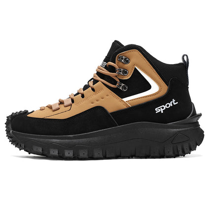 Men's Shoes plus size All-match Mountaineering Non-slip Wear-resistant Outdoor Casual Trendy Shoes Men's Spring Korean-style Autumn Light Torre Shoes