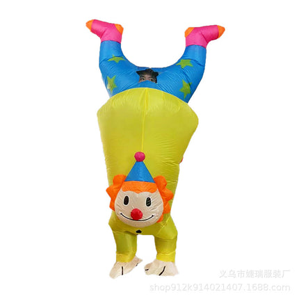 Cross-Border Popular Halloween Creative Cartoon Toys Party Activities Cute Animal Props Hippo Inflatable Costumes