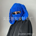 Blue short bunny ears (excluding accessories) / All size is flexible