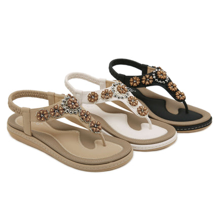 T1016-2 Spring and Summer 2025 New Light Comfortable Flat Sandals Women's Casual Sandals Women's