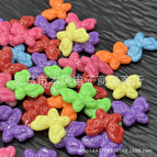 Mixed colors randomly / 37 butterflies 22mm 0.5kg about 430 pieces