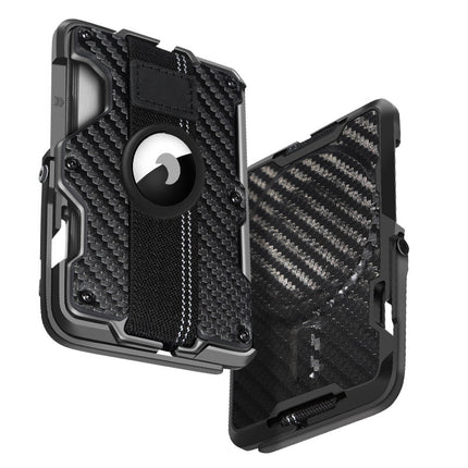 Patented Mobile Phone Holder Card Holder Aluminum Alloy Metal Card Box Large Capacity Multi-Card Wallet Magsafe Magnetic Suction Bag