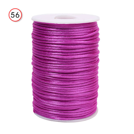 Chinese knot braided rope diy handmade line 7 Jade line jewelry accessories No. 5 South Korea red rope factory in stock wholesale