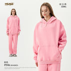 Pink-Hoodie Sweatshirt / S