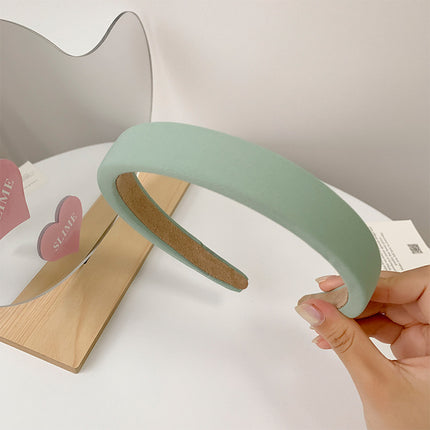 Trendy Candy-Colored Headbands Dopamine Sweet Headbands Face Washing Hair Bands Women Solid Color Fresh Style Wholesale