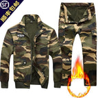 668 grid yellow camouflage suit (short fiber, polyester) / 165/M code [45.00 kg-55.00 kg]]