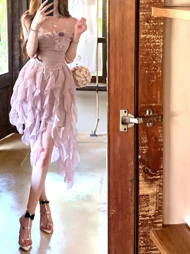 Catyea cat year [3.20 full minus 95% discount for new products] dream torota ~ three-dimensional flower fairy skirt