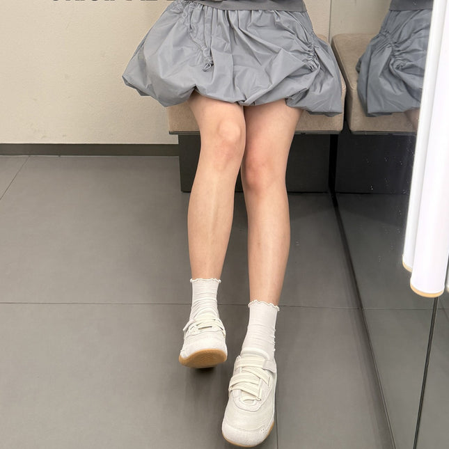 Trendy~2026 New French Retro Style Velcro Ballet Trainers for Women, Versatile Casual Sneakers